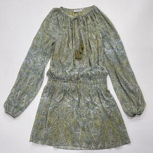 Ramy Brook Brinley Printed Silk Mini Dress Size Small